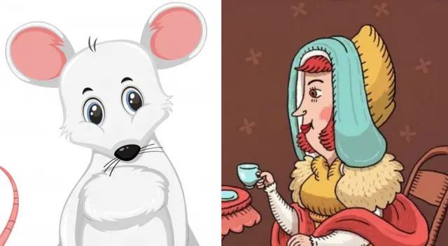 Reto viral: encuentra las dos ratas en la imagen. Reto viral: encuentra las dos ratas en la imagen.