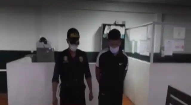 El delincuente fue capturado mientras robaba un celular.