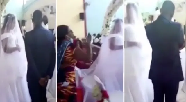 La escena causó el asombro de varios usuarios en las redes sociales.