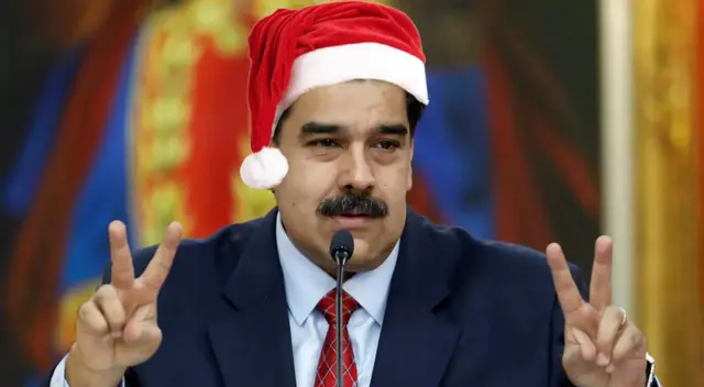 Nicolás Maduro adelantó la Navidad en Venezuela. Nicolás Maduro adelantó la Navidad en Venezuela.