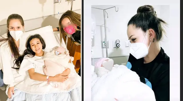 Nació la bebé de Samahara Lobatón.