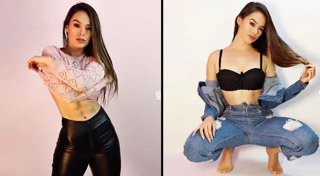 Jossmery Toledo asegura que le gustan su abdomen. Jossmery Toledo asegura que le gustan su abdomen.