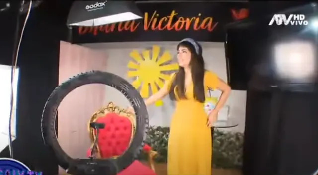 María Victoria Santana, mejor conocida como La Pánfila, ahora hace shows infantiles y su propio programa de manera online