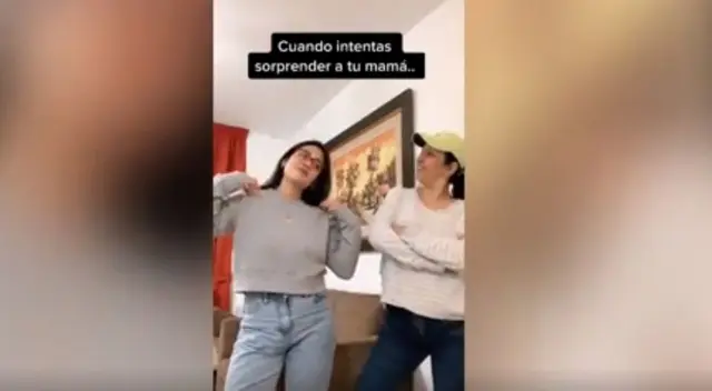 a joven quería sorprender a su madre con sus mejores pasos de baile, pero su progenitora terminó opacándola con su gran talento para la danza. a joven quería sorprender a su madre con sus mejores pasos de baile, pero su progenitora terminó opacándola con su gran talento para la danza.