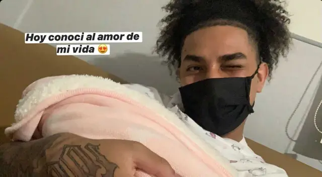 A horas de convertirse en padre, Youna, la pareja de Samahara Lobatón, llamó a la pequeña Xianna “El amor de su vida”.