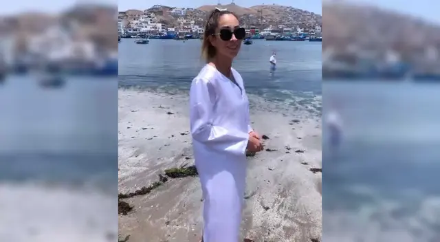 En compañia de su novio Christian Marcial, Olinda Castañeda se bautizó en el mar, pese a que no era un requisito para su boda. En compañia de su novio Christian Marcial, Olinda Castañeda se bautizó en el mar, pese a que no era un requisito para su boda.