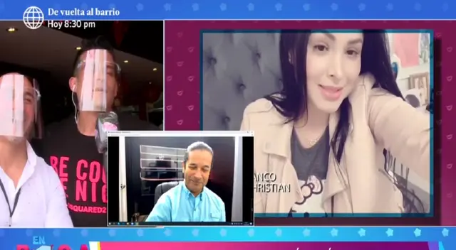 Christian Domínguez no confirmó ni negó embarazo de Pamela Franco.