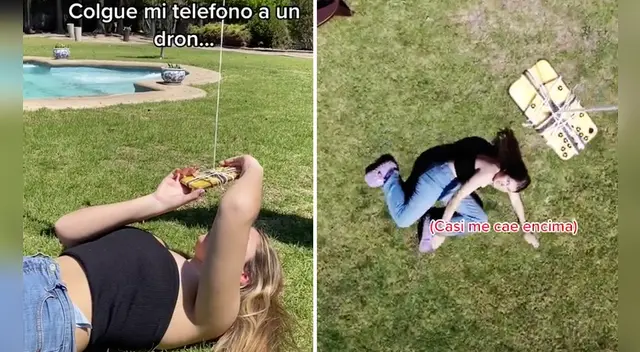 La cómica escena causó la risa de miles de internautas en las redes sociales. La cómica escena causó la risa de miles de internautas en las redes sociales.