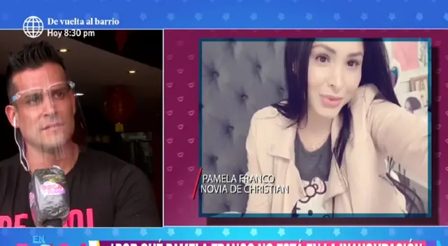 Pamela Franco dejó emotivo mensaje a Christian Domínguez. Pamela Franco dejó emotivo mensaje a Christian Domínguez.