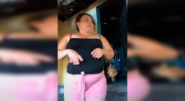 La divertida escena causó sensación en las redes sociales. La divertida escena causó sensación en las redes sociales.