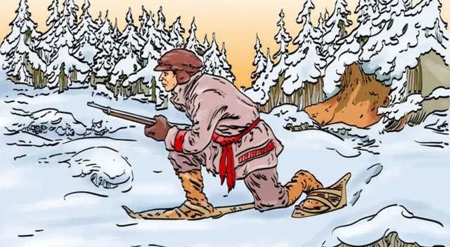 Reto visual: encuentra al animal que acecha al cazador. Reto visual: encuentra al animal que acecha al cazador.