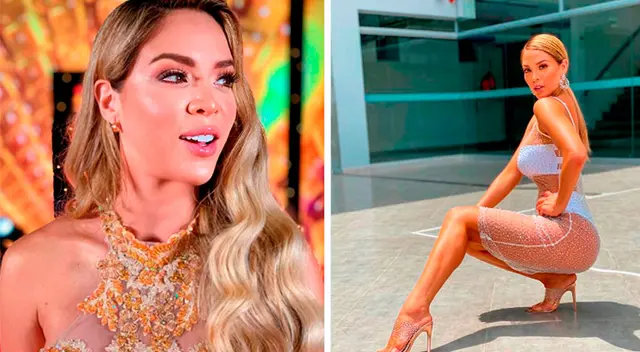 Sheyla Rojas se alista para animar su primer concierto.