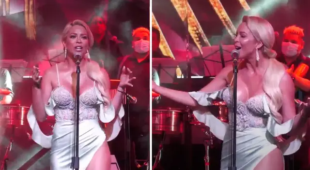 Sheyla Rojas debutó como animadora.