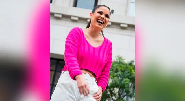 Andrea San Martín se siente feliz con este nuevo look.