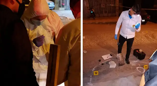 La víctima fue baleada mientras intentaba escapar.