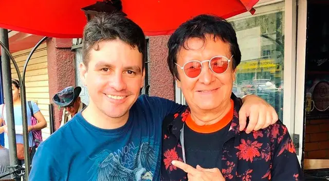 Germán Loero expresa su aprecio a Adolfo Chuiman.