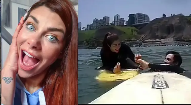 Xoana González sorprendió a Javier y le pide matrimonio en medio del mar