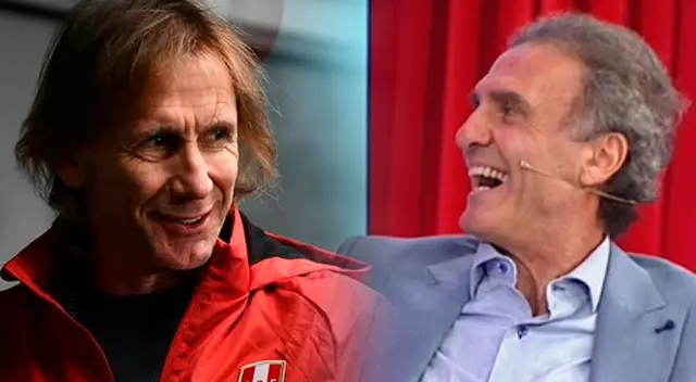 Ricardo Gareca y Óscar Ruggeri son enormes amigos. Ricardo Gareca y Óscar Ruggeri son enormes amigos.