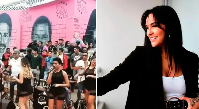 Daniela Darcourt se despide de 'Pussy'.