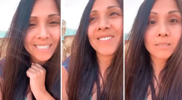 Tula Rodríguez feliz por viaje a Máncora.