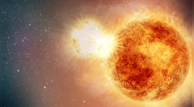 El reciente estudio indica que Betelgeuse está a 520 años luz de la Tierra.
