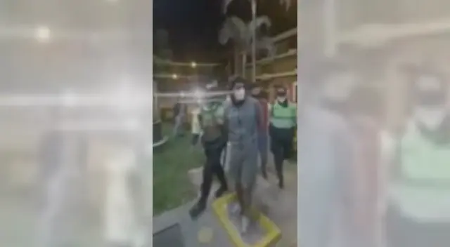 Fiesta clandestina en Surco. Fiesta clandestina en Surco.