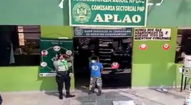 El asesino fue detenido en la comisaría de Aplao por haber asesinado a su vecino de 92 años. El asesino fue detenido en la comisaría de Aplao por haber asesinado a su vecino de 92 años.