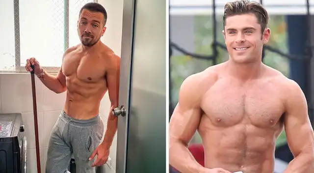 Julián Zucchi asegura que luce mejor que Zac Efron.