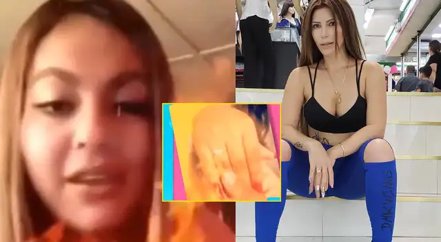 Milena Zárate sorprendida por declaraciones de ex novia de su pareja. Milena Zárate sorprendida por declaraciones de ex novia de su pareja.