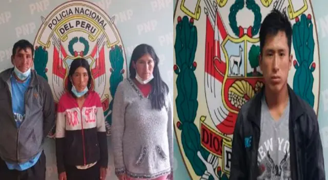 Serían familiares de un delincuente Serían familiares de un delincuente