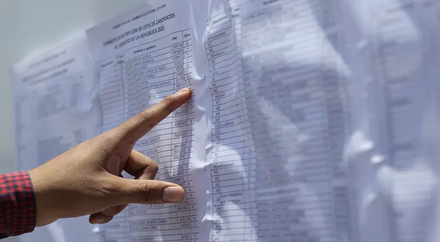 El Reniec inició la elaboración de padrones electorales con las listas enviadas por las organizaciones políticas para las elecciones internas.