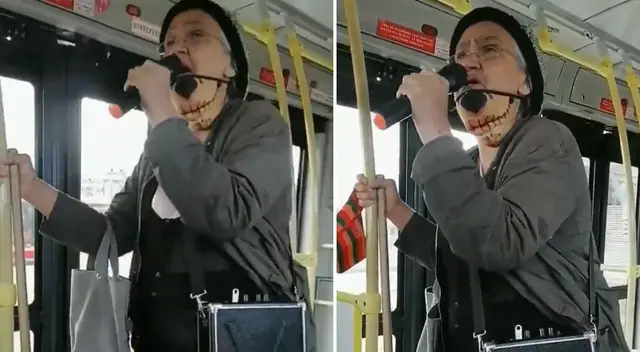 La anciana se ganó el reconocimiento de miles de personas en Facebook.