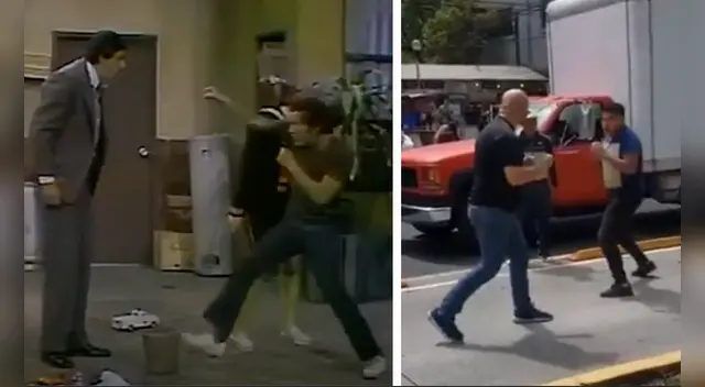 La escena causó la risa de varios usuarios en las redes sociales. La escena causó la risa de varios usuarios en las redes sociales.