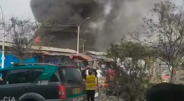 Incendio en 'La Cachina'. Incendio en 'La Cachina'.