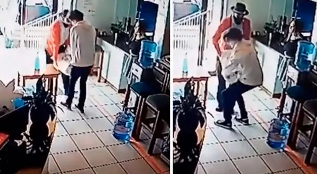 El muchacho nunca se imaginó que terminaría cometiendo este blooper en su primer día de trabajo. El muchacho nunca se imaginó que terminaría cometiendo este blooper en su primer día de trabajo.