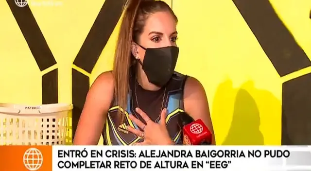 Alejandra Baigorria aseguró que le cuesta cumplir con este tipo de competencias, y pidió a la producción tener condescendencia con ella. Alejandra Baigorria aseguró que le cuesta cumplir con este tipo de competencias, y pidió a la producción tener condescendencia con ella.