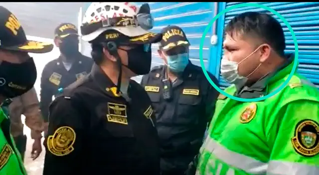 Agreden a policía en incendio de SJL.