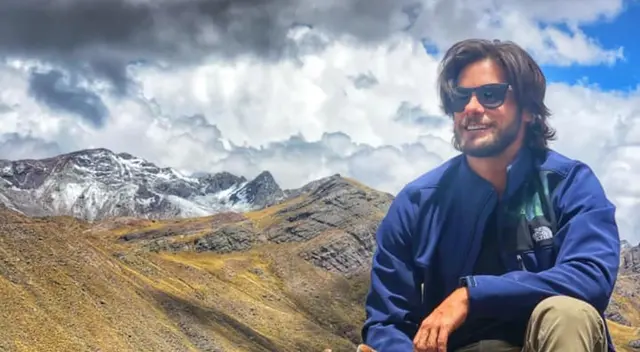 Andrés Wiese promovió el turismo interno hace unos días, y ahora aprovechó para conocer la sierra limeña con su perrita Menta.