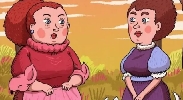 Reto viral: encuentra a los dos perros. Reto viral: encuentra a los dos perros.