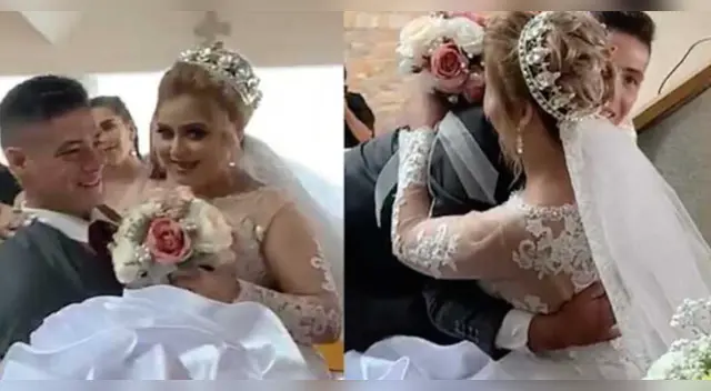 La tierna escena cautivó a los usuarios en las redes sociales. La tierna escena cautivó a los usuarios en las redes sociales.