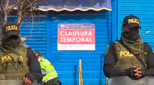 Comerciantes pasaron la noche fuera del mercado La Cachina en SJL.