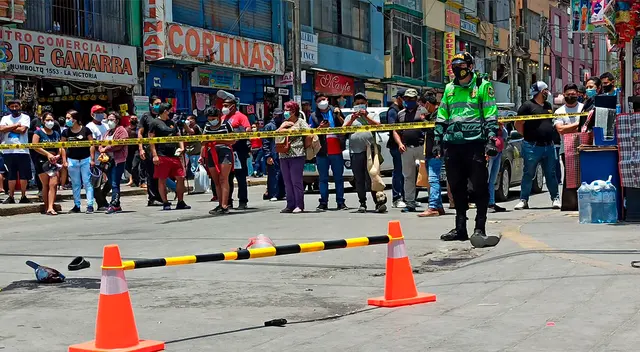 Muerte en La Victoria.