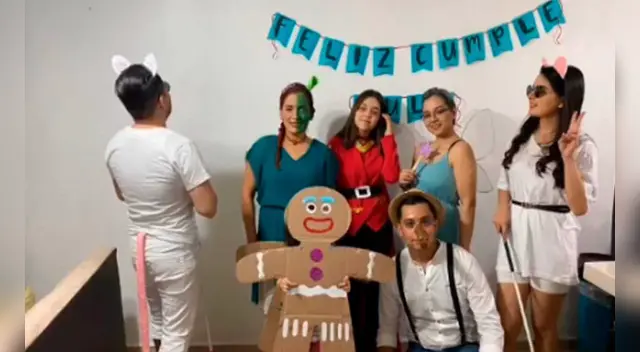 La escena causó la risa de varios usuarios en las redes sociales. La escena causó la risa de varios usuarios en las redes sociales.