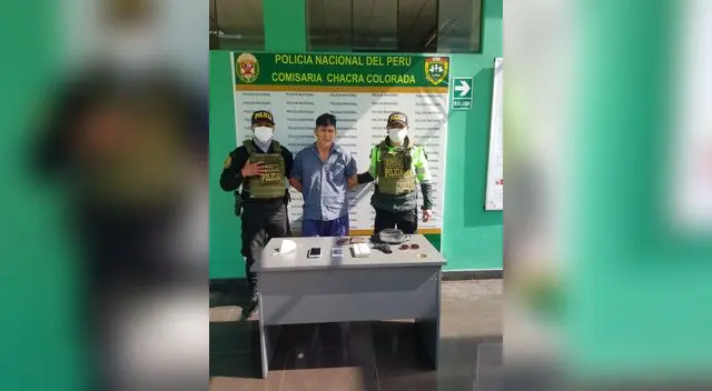 Sujeto fue trasladado a la comisaría Sujeto fue trasladado a la comisaría