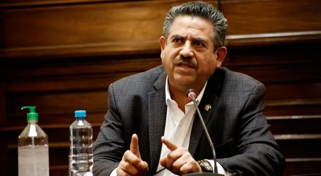Manuel Merino rechaza que exista un intento de 'vacancia express' contra el presidente Martín Vizcarra.