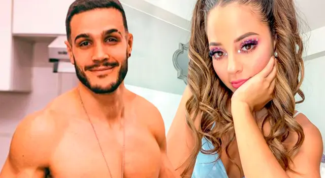 Luciana Fuster y Mario Irivarren cantan juntos. Luciana Fuster y Mario Irivarren cantan juntos.