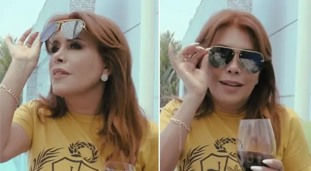 Magaly Medina festejó con singular frase ser la número uno del mundo del espectáculo. Magaly Medina festejó con singular frase ser la número uno del mundo del espectáculo.