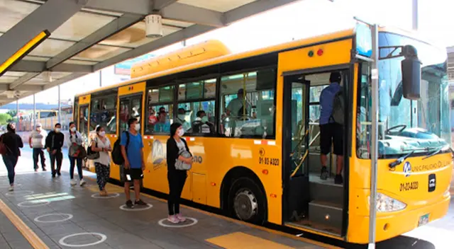 Buses alimentadores en peligro.