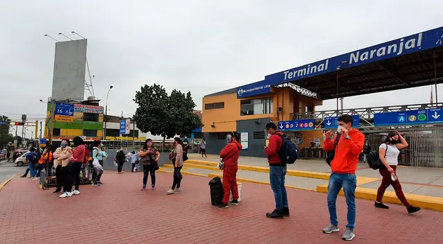 Buses alimentadores en peligro.