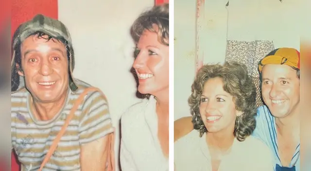 La recopilación de fotografías de los protagonistas de El Chavo del 8  fue difundida por Graciela Rivera, exesposa de Carlos Villagrán, y se ha vuelto viral en las redes.